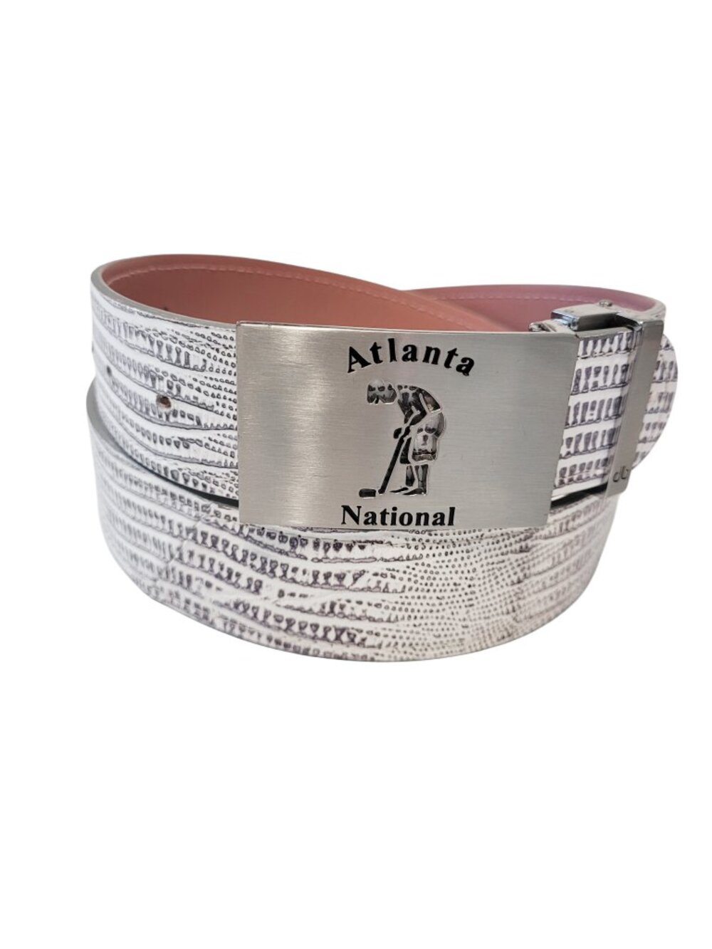 Druh Atlanta National Golf Lizard Leather Belt